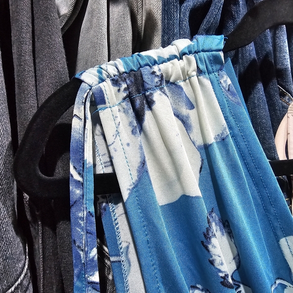 2 Midi Dresses Size L-XL Pullover Adjustable Shoulders Win Win Jon & Anna - Picture 5 of 16